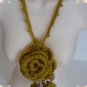 Golden Rose Necklace