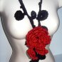 Red and Black Necklace