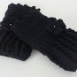 Black Fingerless Gloves