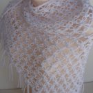 fantasy Shawl White