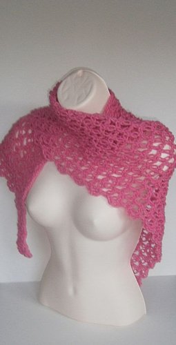 Fantasy Shawl Pink