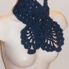 Blue Necktie/Neckwarmer