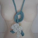Classic green w/ white flower