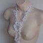 White Fashion Lariat