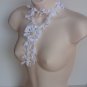 White Fashion Lariat