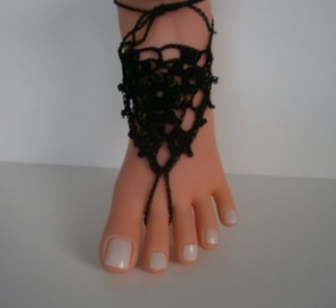 Barefoot Sandals Black 122