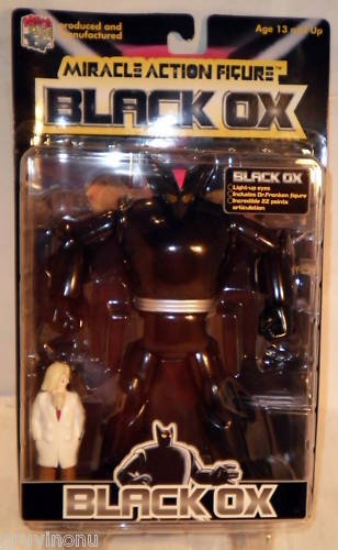 BLACK OX by MediCom Miracle Action Figure VERY RARE