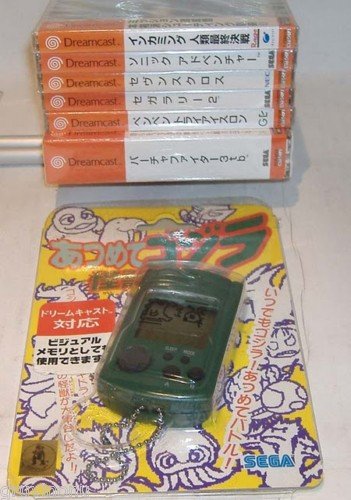 Sega Dreamcast Japanese VMU Godzilla Original NIB