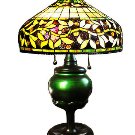 Elegant Ivy Tiffany Style Table Lamp