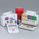 10 Unit 46 Piece ANSI First Aid Kit Metal Case w/ Gasket