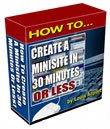 How to Create a Minisite in 30 Minutes or Less