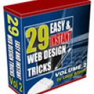 29 Easy & Instant Web Design Tricks Volume 2