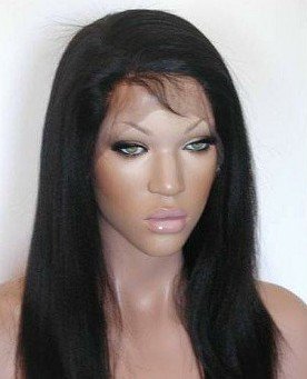 14" Yaki Indian Remy Full Lace Wig