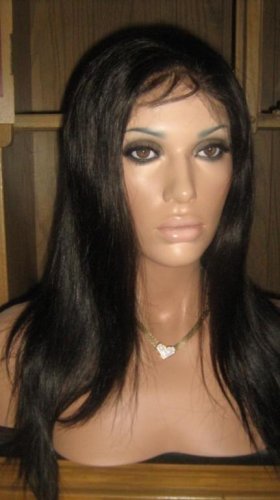 14" Silky Straight Indian Remy Full Lace Wig