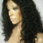 8" Curly Indian Remy Full Lace Wig