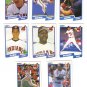 1990 Fleer Cleveland Indians 23 card team SET