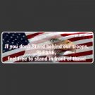 Support Our Troops Bumper Sticker Decal