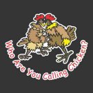Funny, Two Roosters / Chickens Fighting Decal