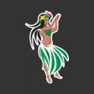 Hawiian Hula Girl Decal