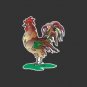 Colorful Rooster Decal
