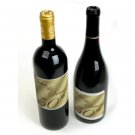 18 Golden 50th Anniversary Wine Bottle labels Party Favors High Gloss Labels
