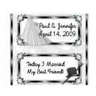 Candy Bar Box Favors WEDDING BRIDAL Hershey bars PERSONALIZED Set of 6 Party Favors