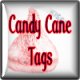 Candy Cane Tags