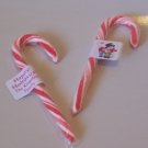 30 CANDY CANE Christmas Holiday Tags Labels,  FAVORS #1