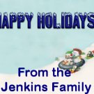 18 CUSTOM Holiday Wine Bottle labels Party Favors High Gloss Labels