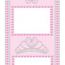 15 Hershey Miniatures Candy Bar Wrapper Labels Pink Princess Birthday Party Favors