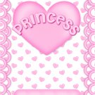 15 Hershey Miniatures Candy Bar Wrapper Labels Pink Princess Birthday Party Favors