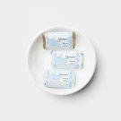 Personalized Blue Carriage Baby Shower Hersheys Miniature Candy bar wrappers - Digital Download