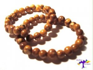 Please wait Image not available      * Enlarge  	 2 MONA-VIE HANDCRAFTED ACAI BEAD BROWN BRACELETS