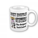 Humorous Funny Saying Coffee Mug Cup Rocky Mountain Oysters