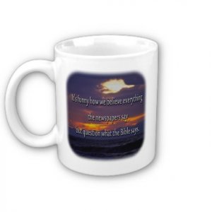 Inspirational Religious Saying Coffee Mug Cup