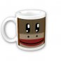 Sock Monkey Face Coffee Mug Cup
