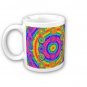 Abstract Colorful Swirls Coffee Mug Cup