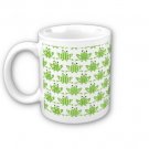 Green Frogs Coffee Mug Cup