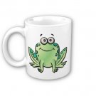 Silly Frog Coffee Mug Cup