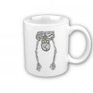 Funny Halloween Skeleton Coffee Mug Cup