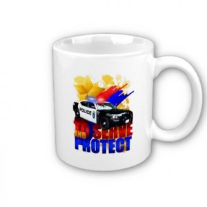 Police Officer Coffee Mug Cup