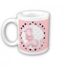 PINK POODLE Retro Coffee Mug Cup