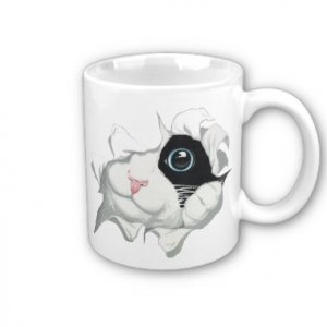 PEEKING CAT printed Coffee Mug Cup
