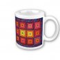 Quilt Design Coffee Mug Cup