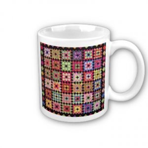 Quilt Design Coffee Mug Cup