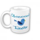 Twitter Obsessed Design Coffee Mug Cup