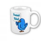 Twitter Design Coffee Mug Cup Tweet This