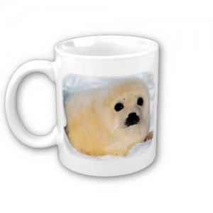 Baby Seal Coffee Mug Cup Animal