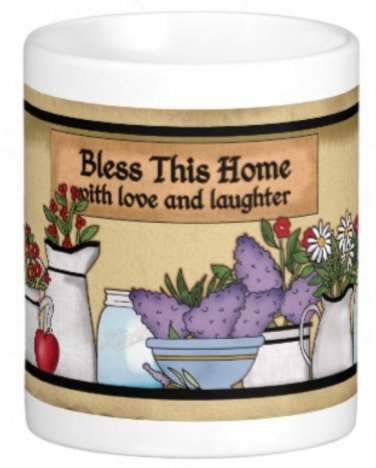 Bless the Home Gift Coffee Mug Cup
