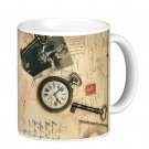 Vintage Antique Letters, Photos Gift Coffee Mug Cup